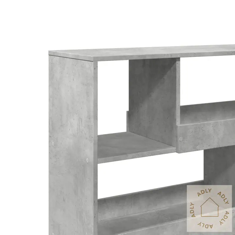 Romdeler Betonggrå 100X33X94,5 Cm Konstruert Tre