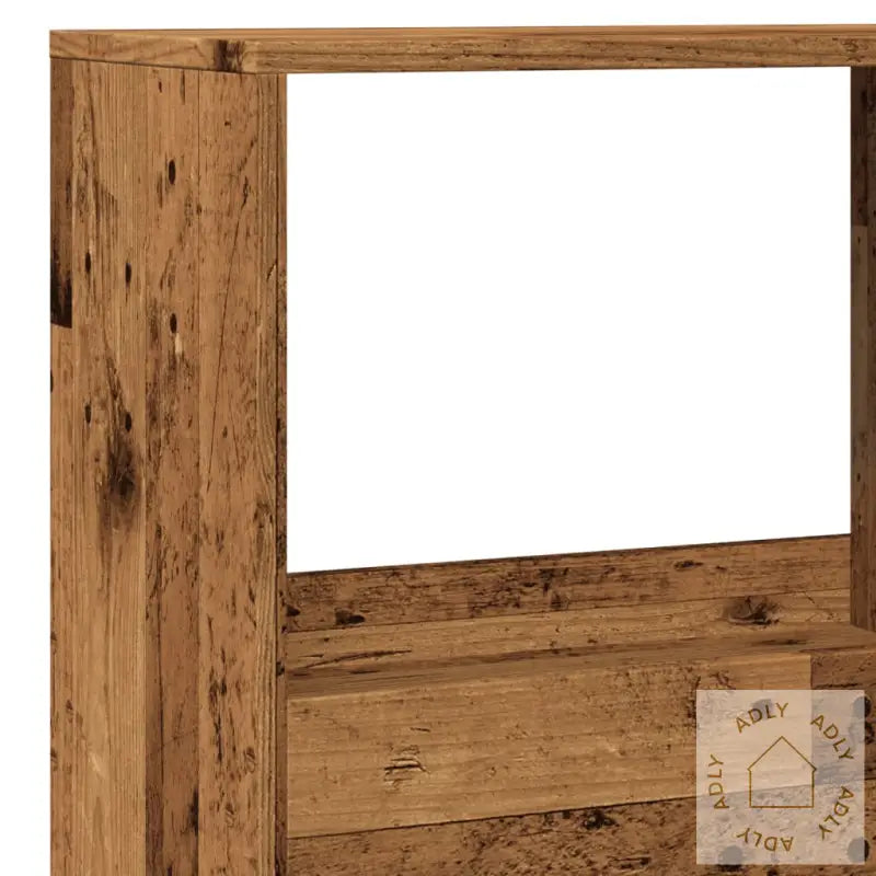 Romdeler Gammelt Tre 100X33X155,5 Cm Konstruert Tre