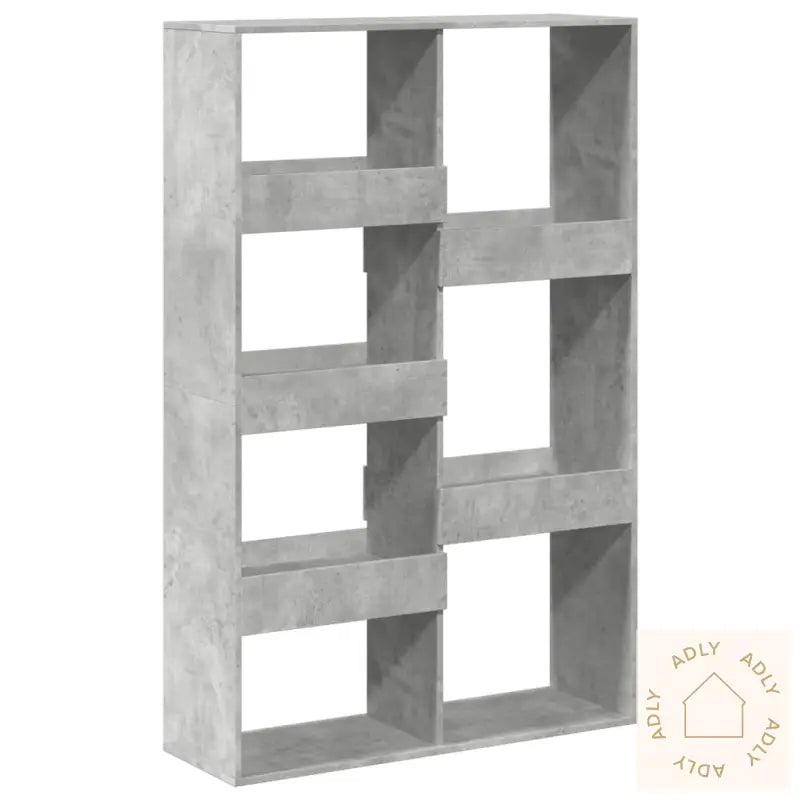 Romdeler Betonggrå 100X33X155,5 Cm Konstruert Tre