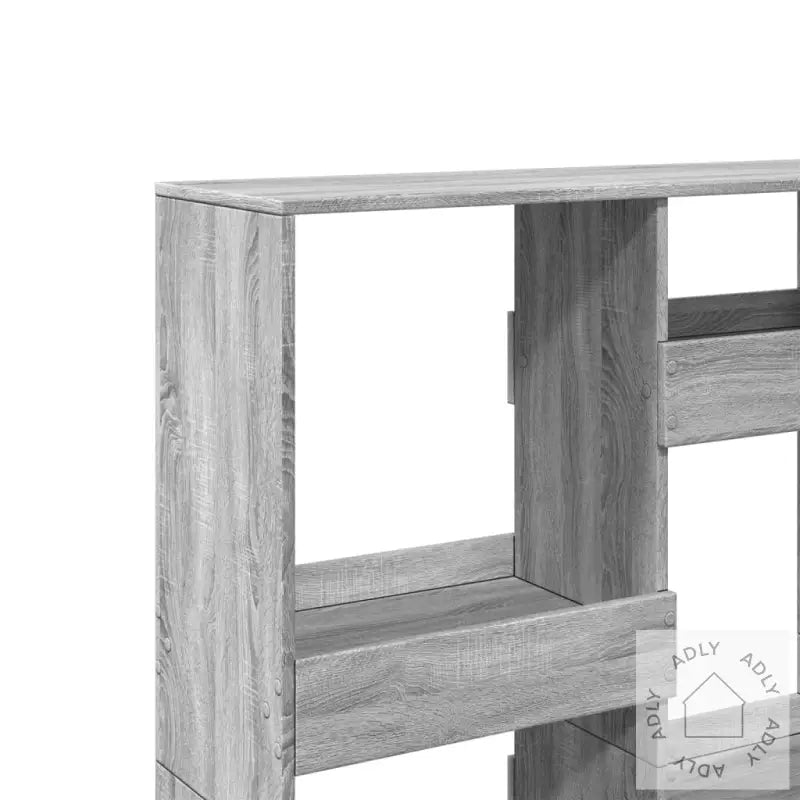 Romdeler Grå Sonoma 100X33X135 Cm Konstruert Tre