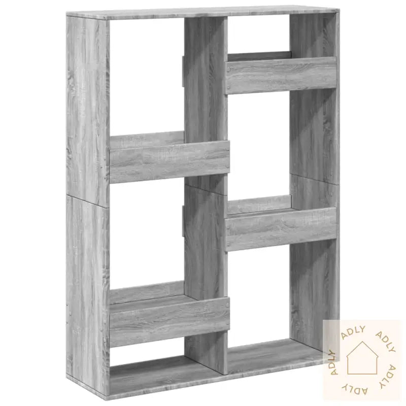 Romdeler Grå Sonoma 100X33X135 Cm Konstruert Tre