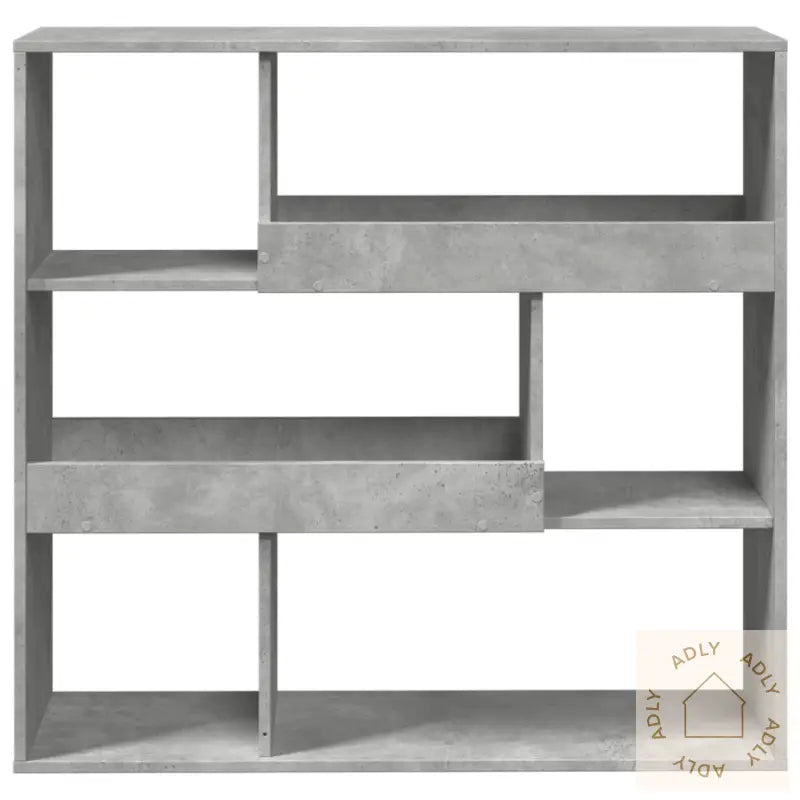 Romdeler Betonggrå 100X33X94,5 Cm Konstruert Tre