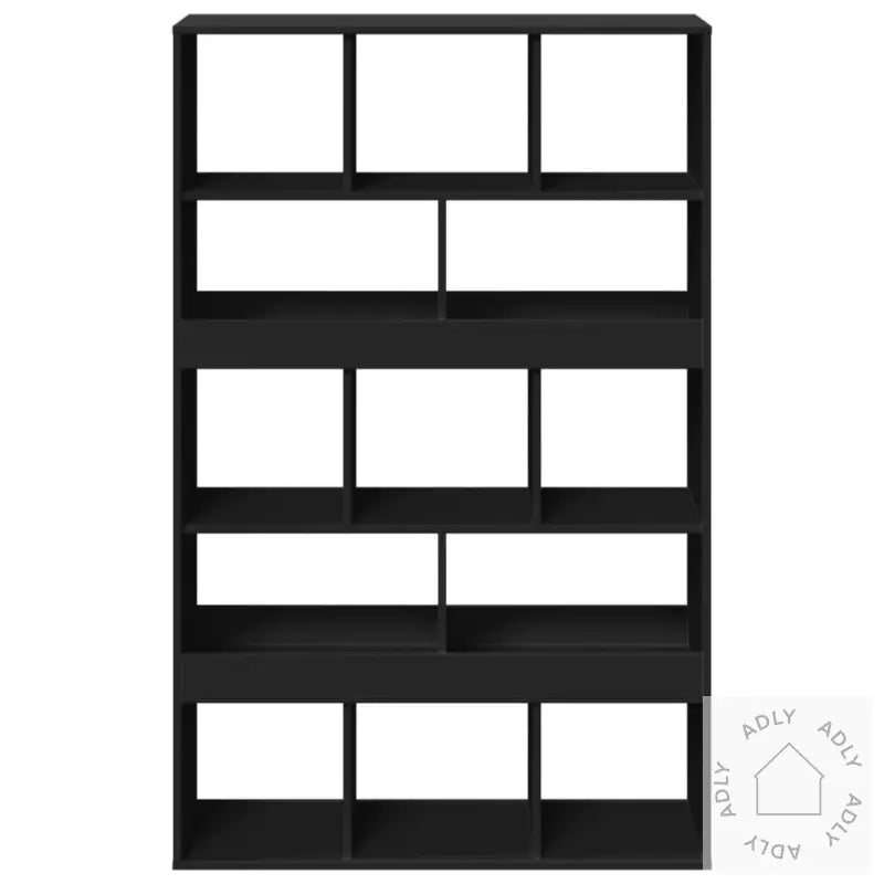 Romdeler Svart 100X33X156,5 Cm Konstruert Tre