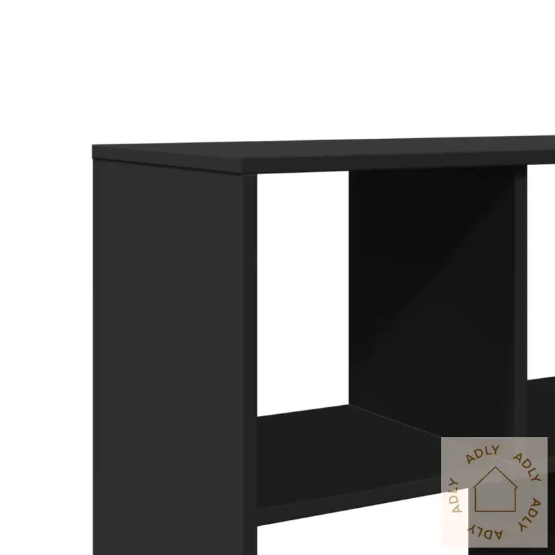 Romdeler Svart 100X33X156,5 Cm Konstruert Tre