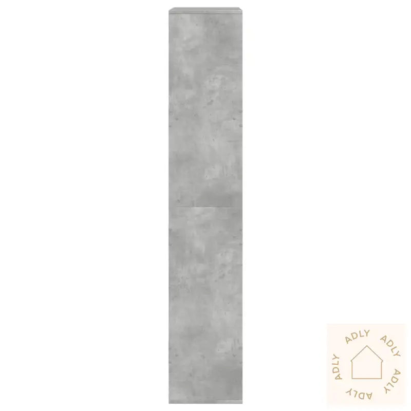 Romdeler Betonggrå 100X33X175 Cm Konstruert Tre