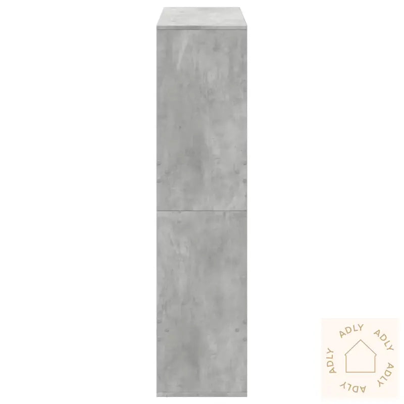 Romdeler Betonggrå 100X33X135 Cm Konstruert Tre