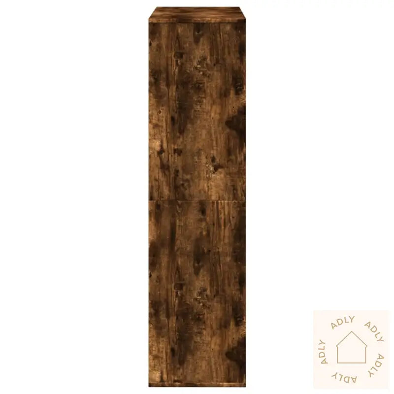 Romdeler Røkt Eik 100X33X125,5 Cm Konstruert Tre