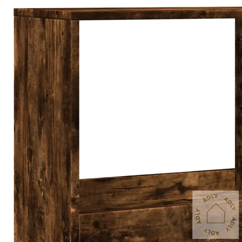 Romdeler Røkt Eik 100X33X175 Cm Konstruert Tre