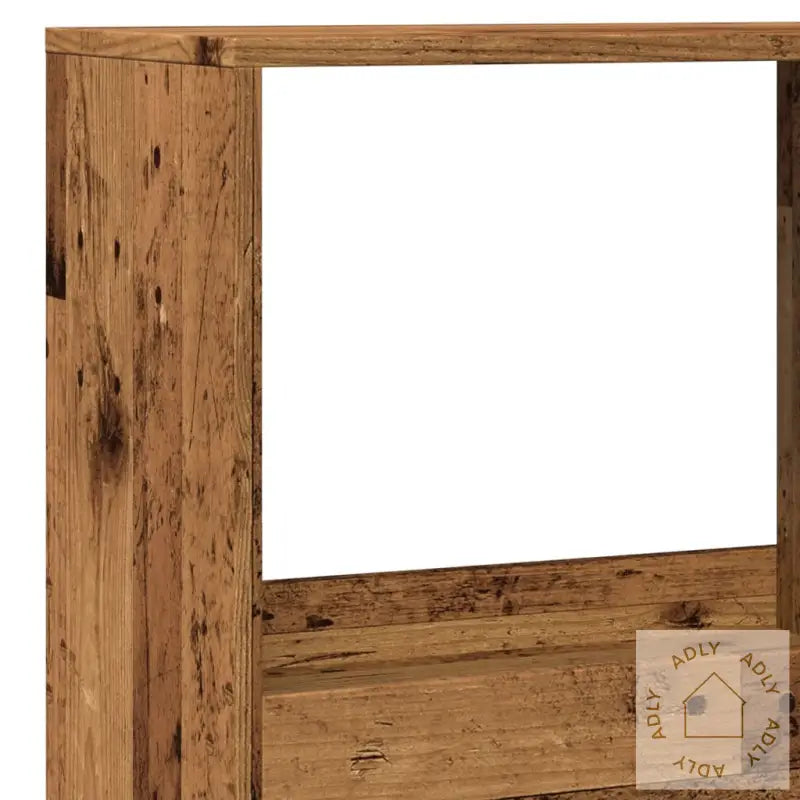 Romdeler Gammelt Tre 100X33X175 Cm Konstruert Tre