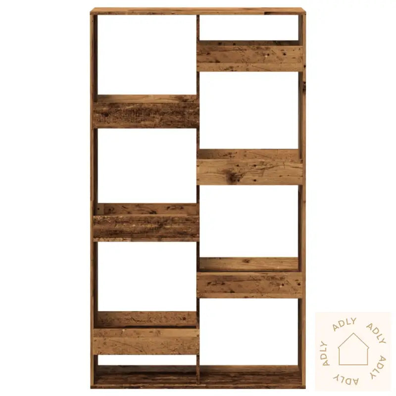 Romdeler Gammelt Tre 100X33X175 Cm Konstruert Tre