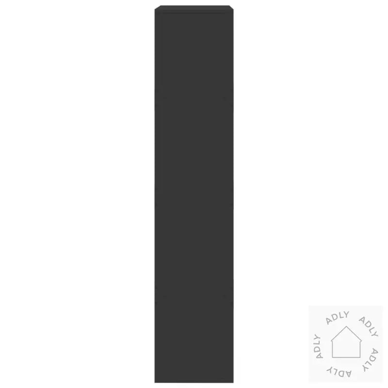 Romdeler Svart 100X33X155,5 Cm Konstruert Tre