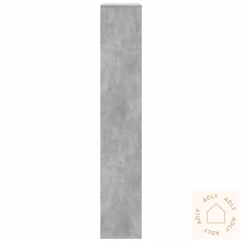 Romdeler Betonggrå 100X33X187,5 Cm Konstruert Tre