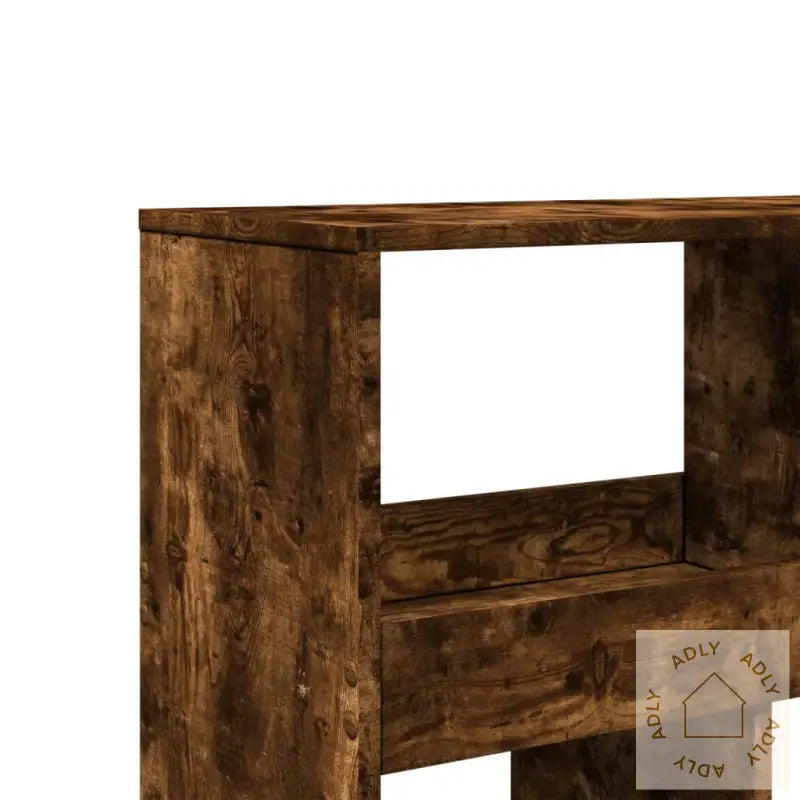 Romdeler Røkt Eik 100X33X125,5 Cm Konstruert Tre