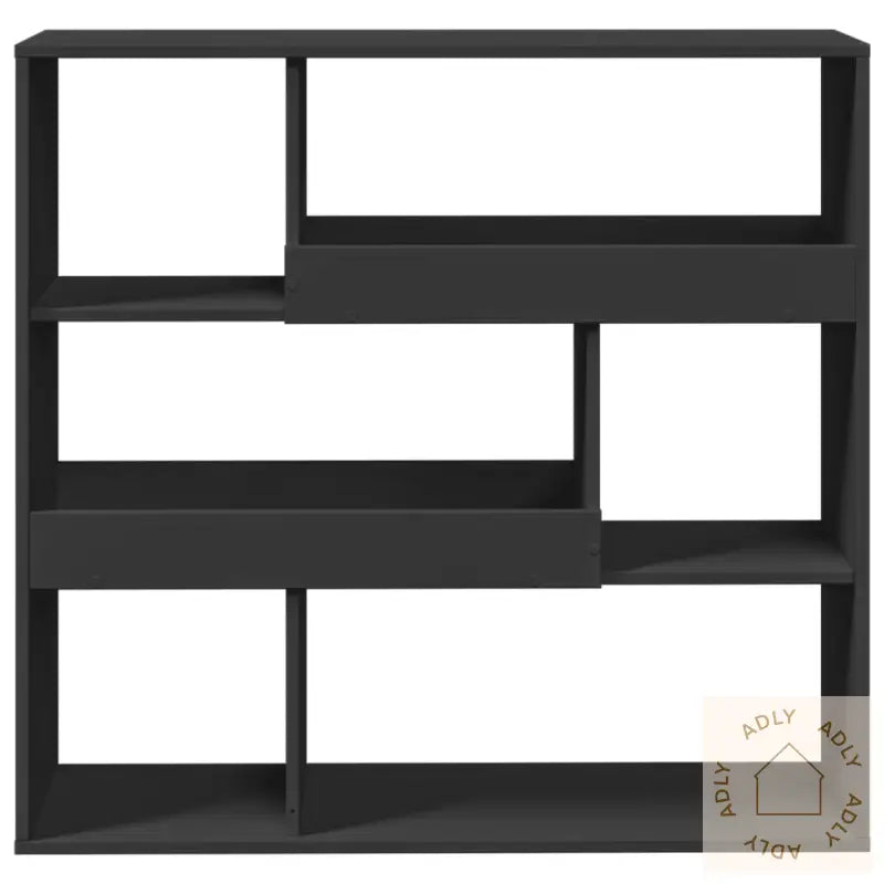 Romdeler Svart 100X33X94,5 Cm Konstruert Tre