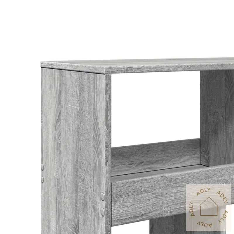 Romdeler Grå Sonoma 100X33X125,5 Cm Konstruert Tre