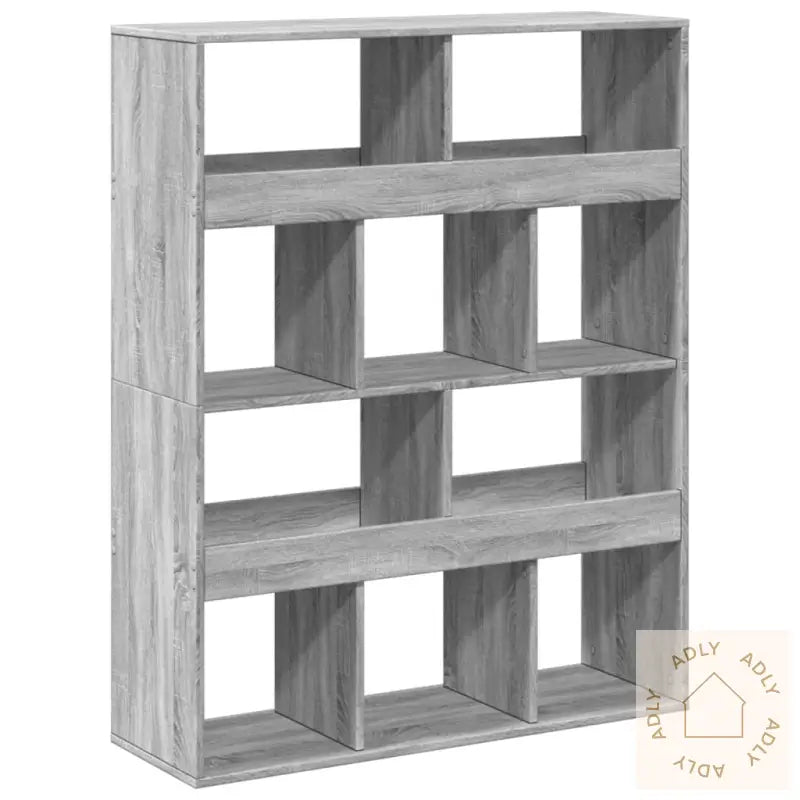 Romdeler Grå Sonoma 100X33X125,5 Cm Konstruert Tre