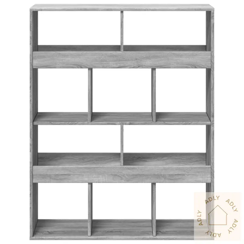 Romdeler Grå Sonoma 100X33X125,5 Cm Konstruert Tre