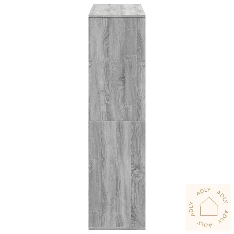 Romdeler Grå Sonoma 100X33X125,5 Cm Konstruert Tre