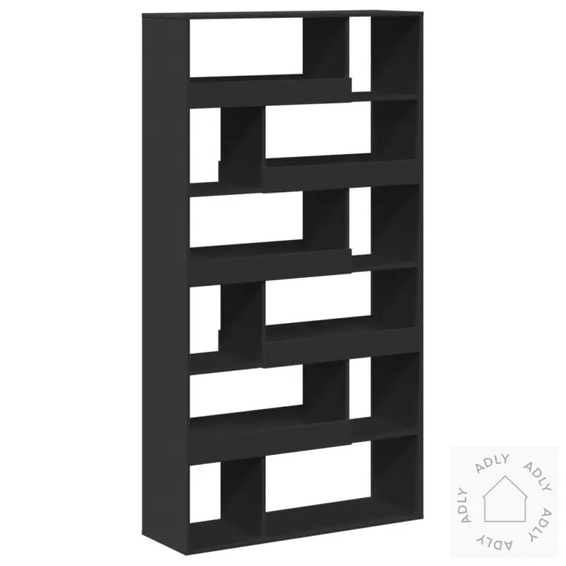 Romdeler Svart 100X33X187,5 Cm Konstruert Tre