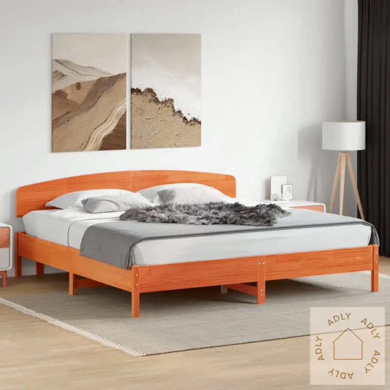 Hodegavl Voksbrun 200 Cm Heltre Furu