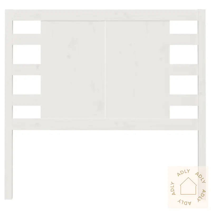 Sengegavl Hvit 81X4X100 Cm Heltre Furu