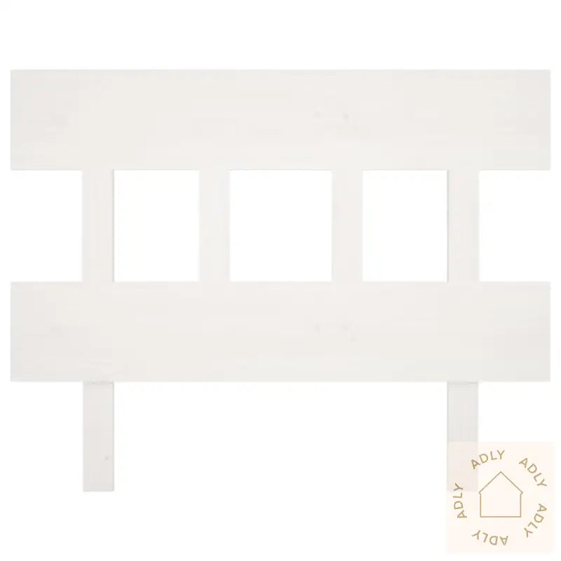 Sengegavl Hvit 93,5X3X81 Cm Heltre Furu