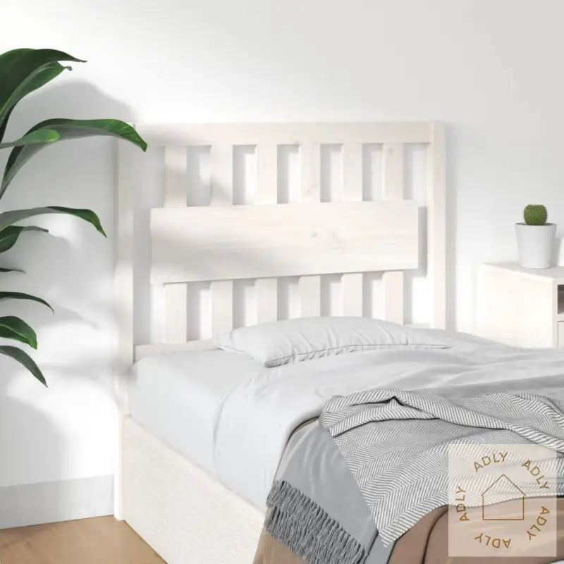 Sengegavl Hvit 95,5X4X100 Cm Heltre Furu