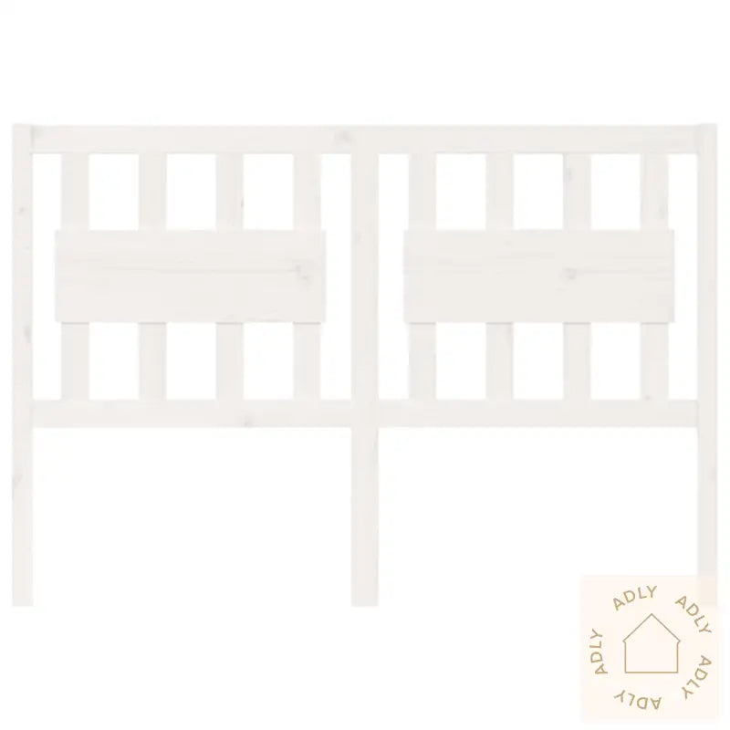 Sengegavl Hvit 145,5X4X100 Cm Heltre Furu