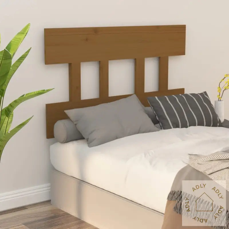 Sengegavl Honningbrun 103,5X3X81 Cm Heltre Furu