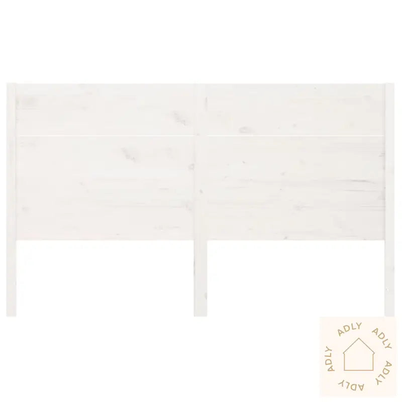 Sengegavl Hvit 206X4X100 Cm Heltre Furu