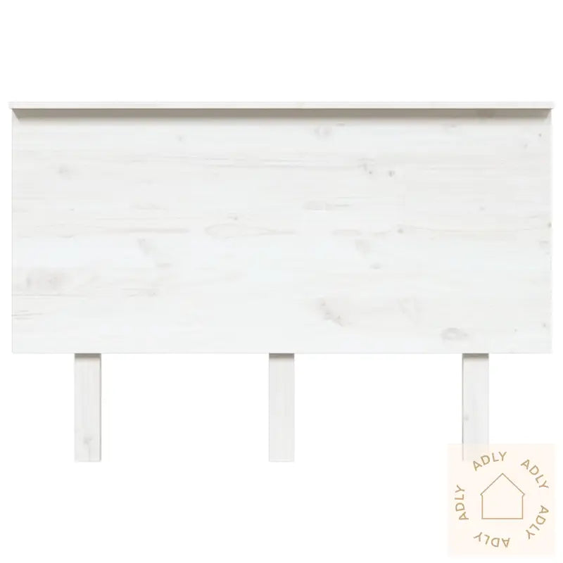 Sengegavl Hvit 124X6X82,5 Cm Heltre Furu