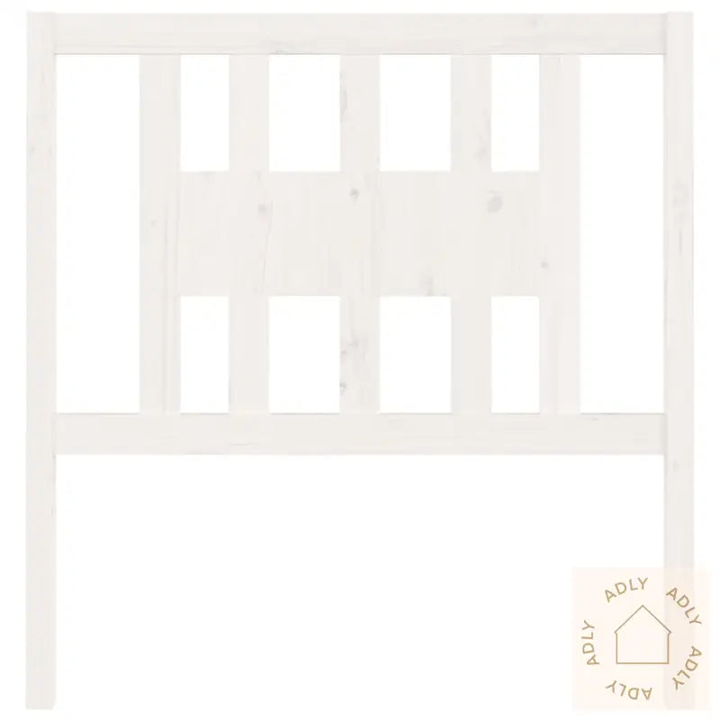 Sengegavl Hvit 96X4X100 Cm Heltre Furu