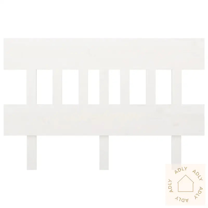 Sengegavl Hvit 143,5X3X81 Cm Heltre Furu