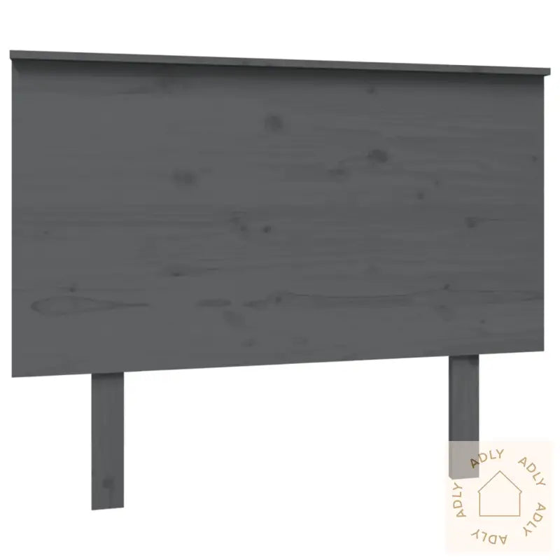 Sengegavl Grå 104X6X82,5 Cm Heltre Furu