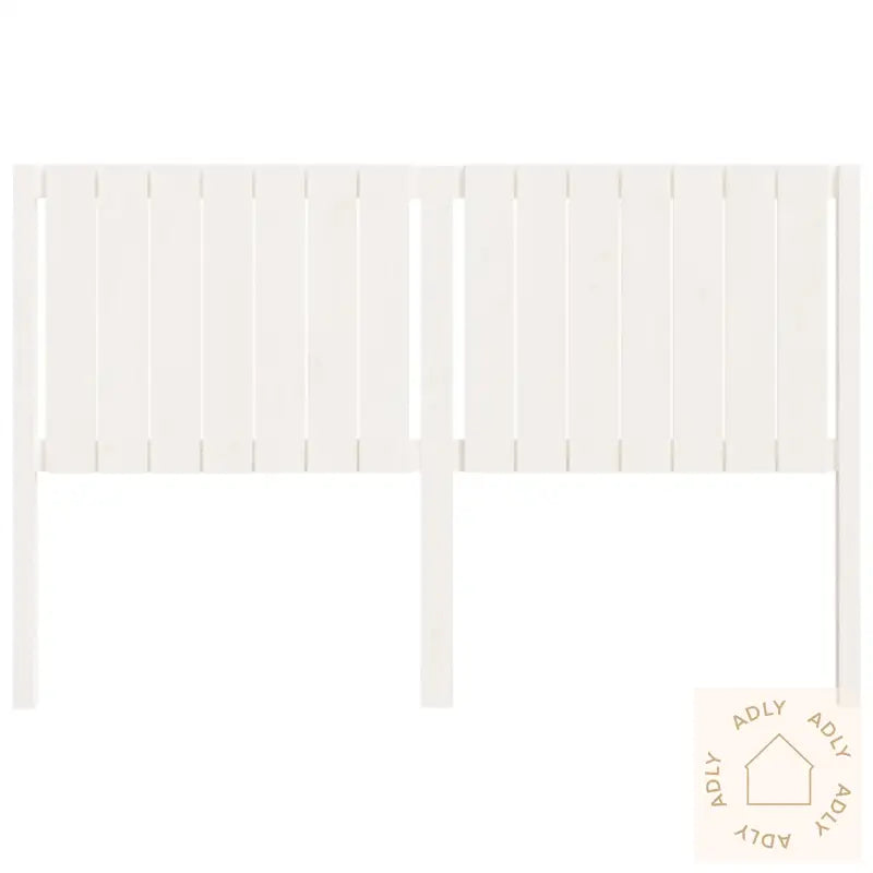 Sengegavl Hvit 165,5X4X100 Cm Heltre Furu