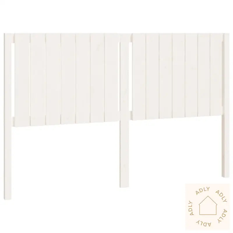 Sengegavl Hvit 165,5X4X100 Cm Heltre Furu