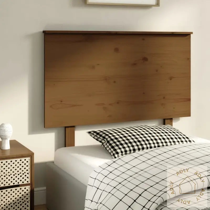 Sengegavl Honningbrun 104X6X82,5 Cm Heltre Furu