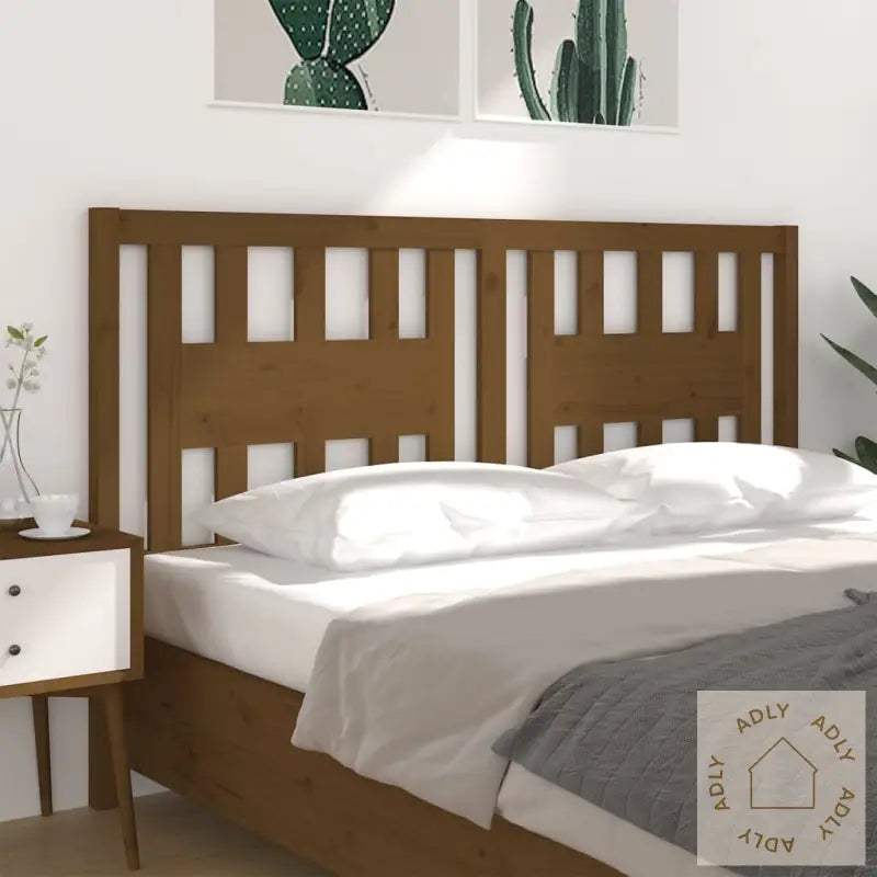 Sengegavl Honningbrun 126X4X100 Cm Heltre Furu