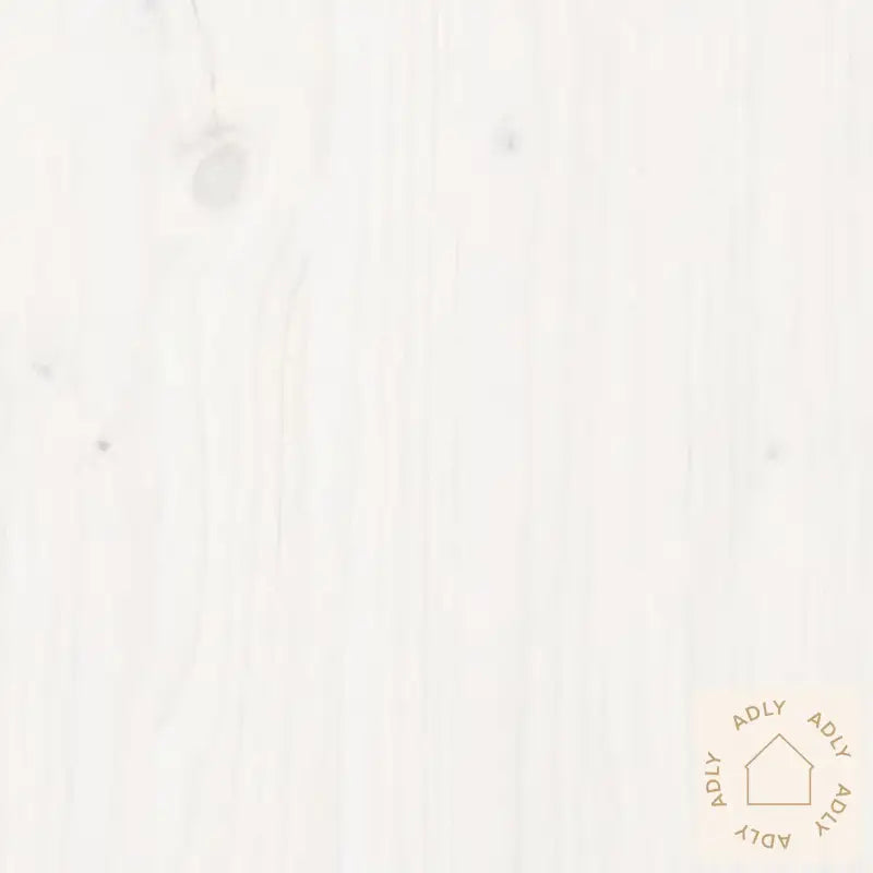 Sengegavl Hvit 106X4X100 Cm Heltre Furu