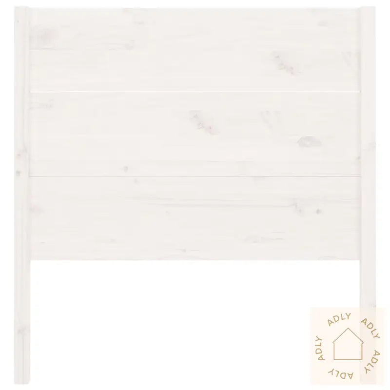 Sengegavl Hvit 81X4X100 Cm Heltre Furu