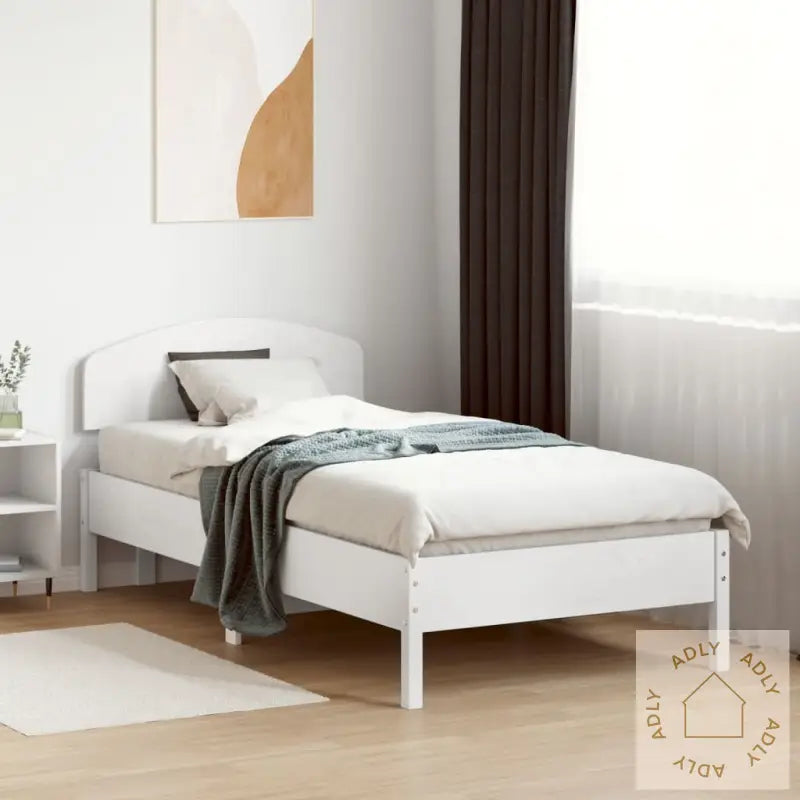 Sengegavl Hvit 75 Cm Heltre Furu