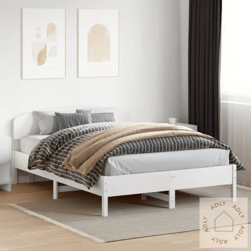 Hodegavl Hvit 150 Cm Heltre Furu