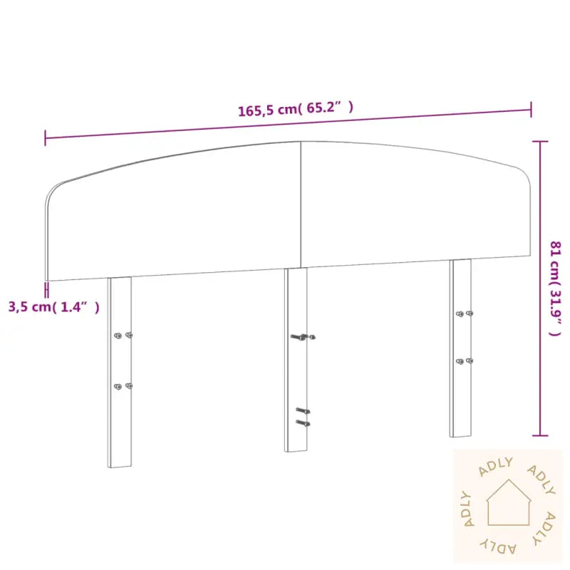Hodegavl 160 Cm Heltre Furu