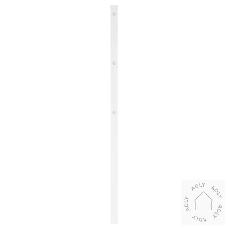 Sengegavl I Metall Hvit 160 Cm