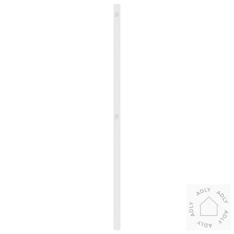 Sengegavl I Metall Hvit 90 Cm