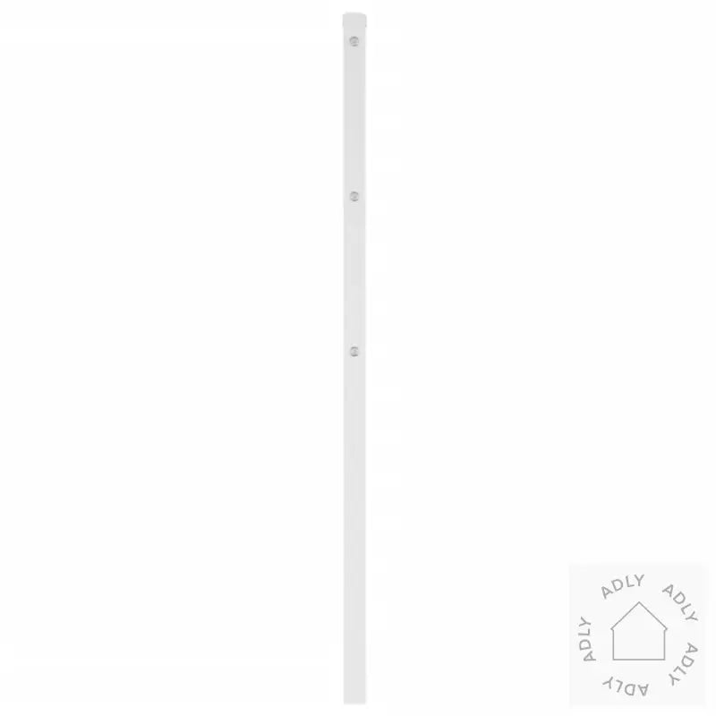 Sengegavl I Metall Hvit 80 Cm