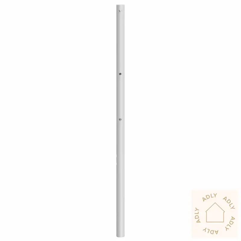 Sengegavl I Metall Hvit 193 Cm