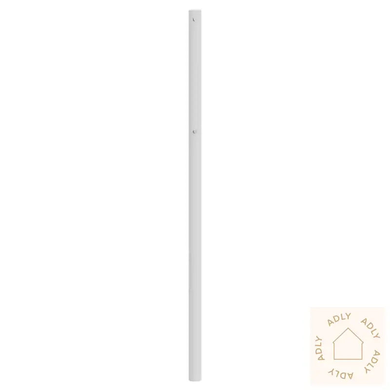 Sengegavl I Metall Hvit 100 Cm