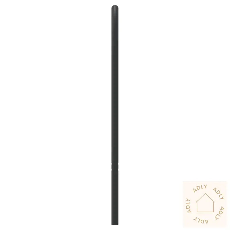 Sengegavl I Metall Svart 120 Cm