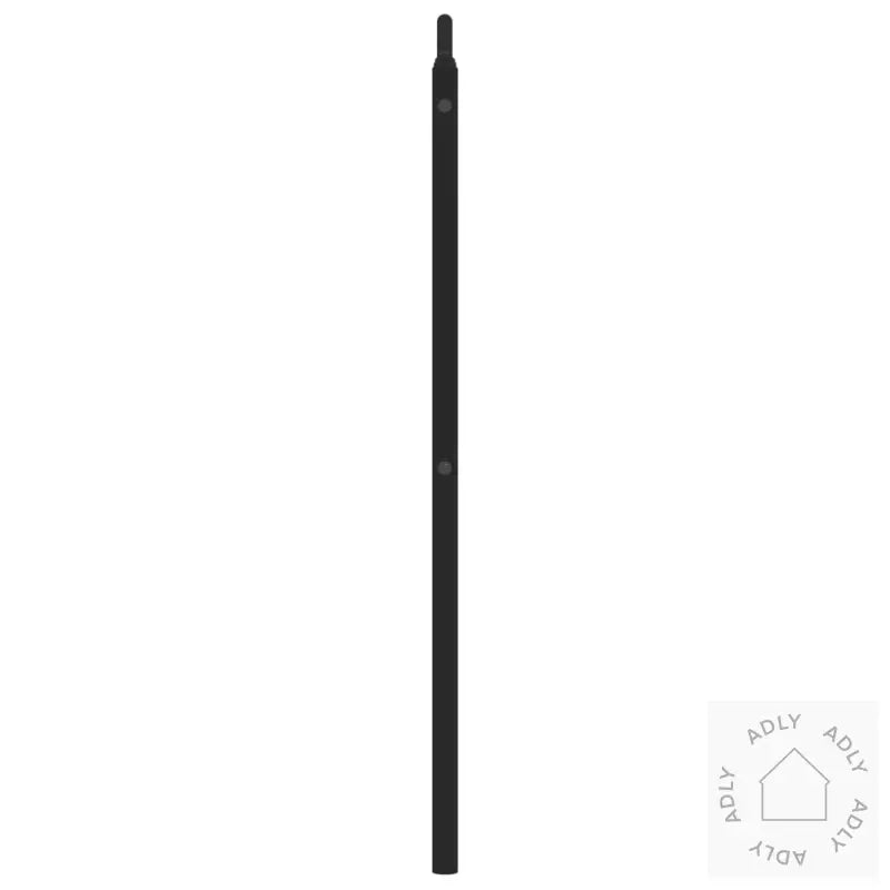 Sengegavl I Metall Svart 120 Cm